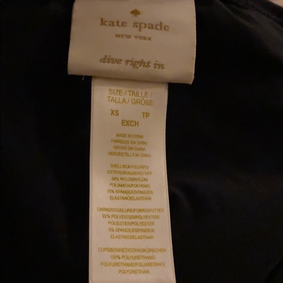 KATE Spade Marina Beach Halter Embroider Swimsuit - Picture 7 of 8